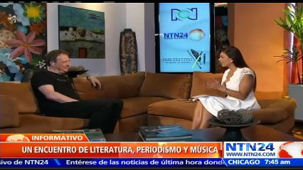 Escritor británico Misha Glenny habla en el ‘Hay Festival’ sobre la ofensiva contra las redes de corrupción en América Latina