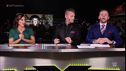 Charly Caruso, Corey Graves and Nigel McGuinness Segment
