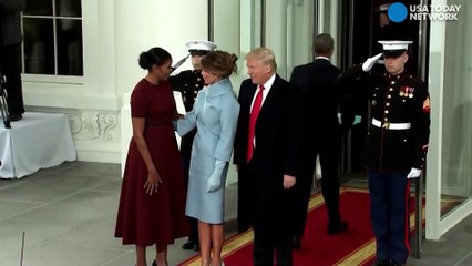 Awkward moments during the Trump inauguration