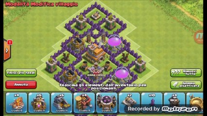 Clash of Clans th7 Trophy base