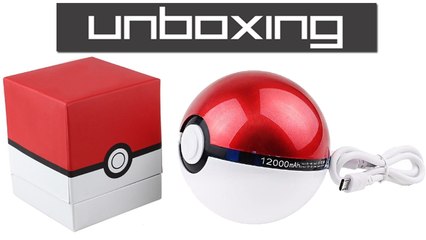Unboxing Power Bank Pokebola 12000 mAh - Pokémon Go