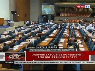 QRT: Jaafar: Executive agreement ang BBL at hindi treaty