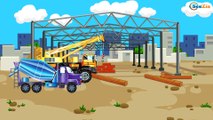 Car Kids Cartoon. Monster Truck - Vehicle Launch. Cartoons about Trucks & Cars Episode 11