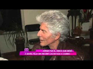 Jorge Rivero fue el único que beso a María Félix sin cachetada