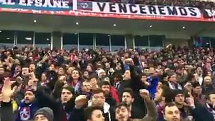 Trabzon'da da "Yaşa MUstafa Kemal Paşa" sesleri