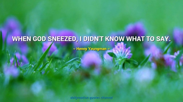 Henny Youngman Quotes #3