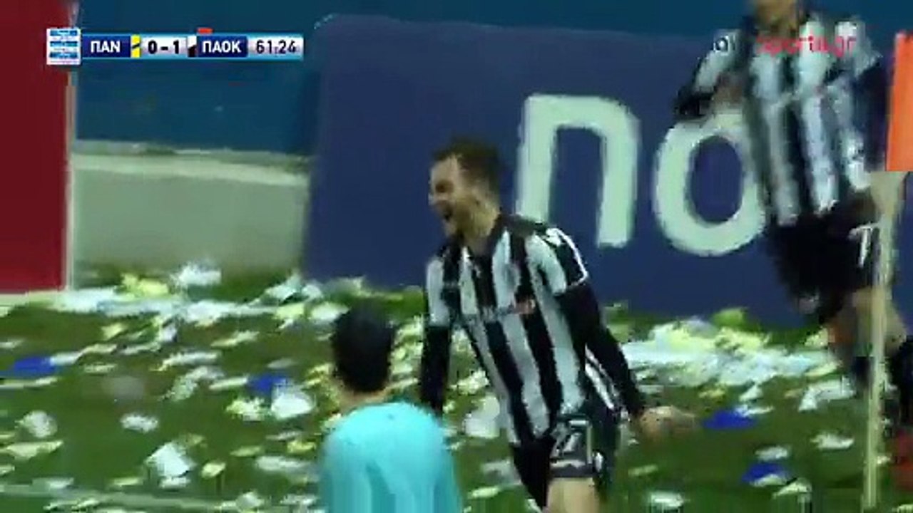 Ioannis Mystakidis Goal - Panetolikos 0-1 PAOK 29.01.2017 [HD]