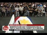 24Oras: 'Di bababa sa 80% ng benepisyo ng mga pamilya ng nasawing SAF Commando, naipamahagi na