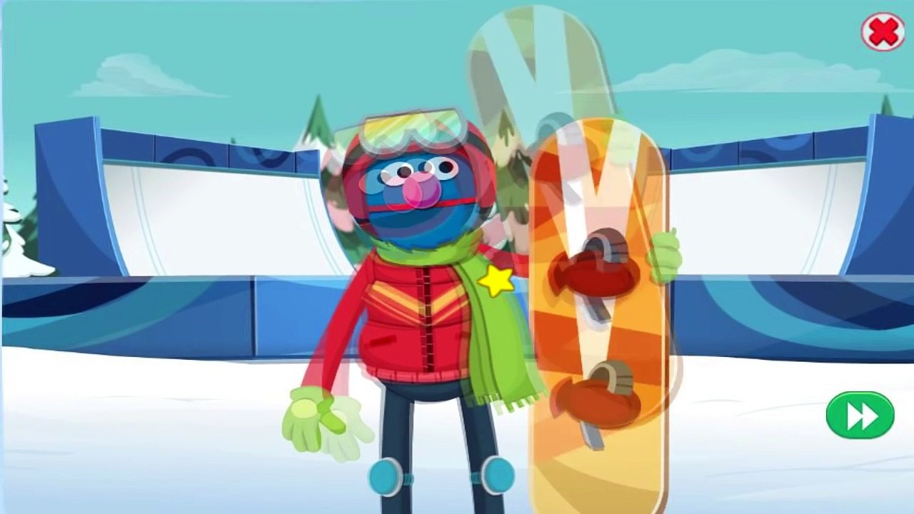 Sesame Streets Grovers Winter - Sesame Streets Games