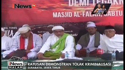 Ribuan Umat Islam Jawa Timur Tolak Kriminalisasi Ulama