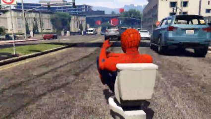 Spiderman in Trouble! Cars For Kids Spiderman Cartoon & Children Nursery Rhymes