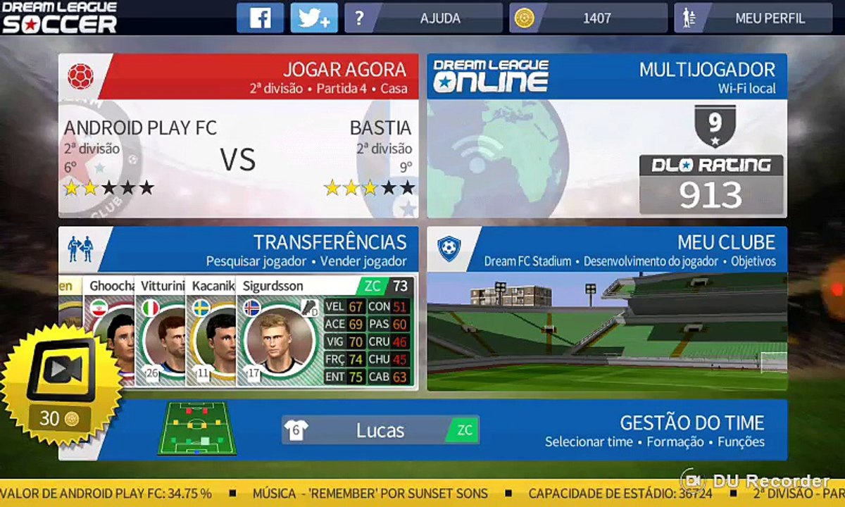 Dream League - Partida 4