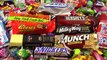 A lot of Candy Bars Countdown Review of New Yummy Chocolate Bars