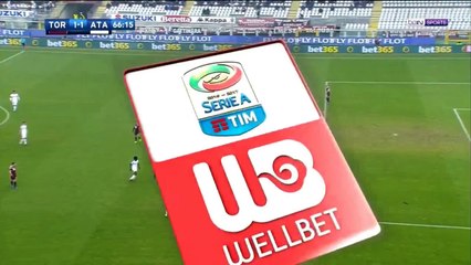 Andrea Petagna Goal HD - Torino 1-1 Atalanta 29.01.2017