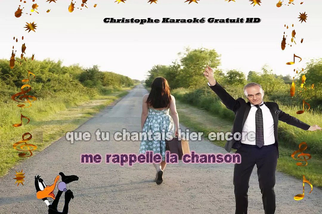 Jean-Pierre Mader - Disparue KARAOKE / INSTRUMENTAL