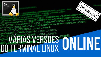 [DICA] Utilize o Terminal Línux Online e Sem Nenhuma Instalação