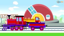 El Tren infantiles | Dibujos animados para niños | Caricaturas de Trenes