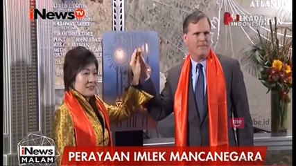 Pertunjukan Kembang Api Meriahkan Perayaan Imlek di New York