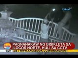 UB: Pagnanakaw ng bisikleta sa Ilocos Norte, huli sa CCTV
