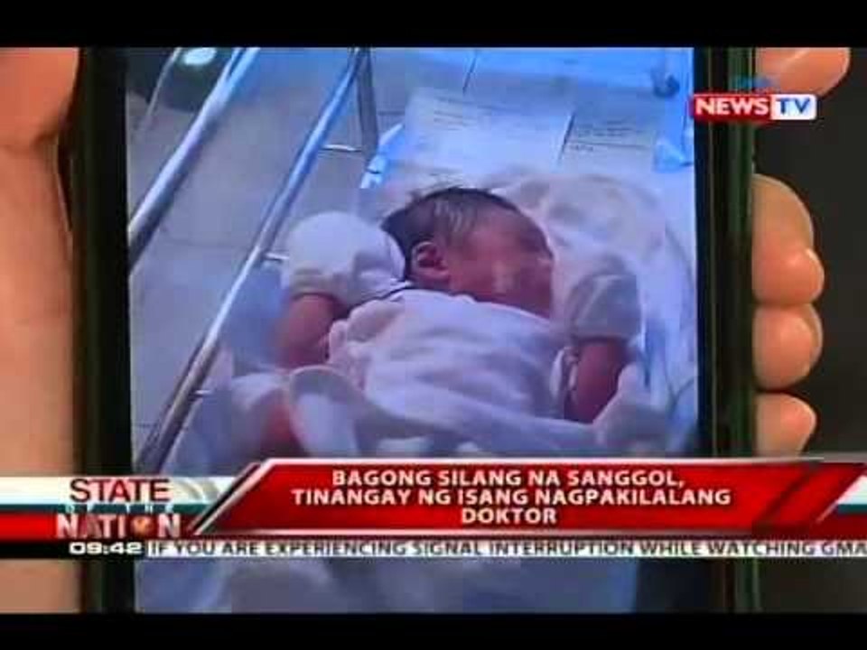 SONA: Bagong silang na sanggol, tinangay ng isang nagpakilalang doktor