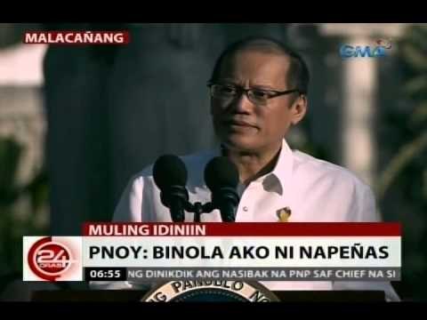 24 Oras: PNoy: Binola ako ni Napeñas