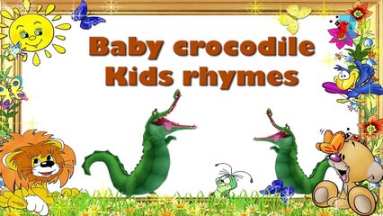 Baby crocodile Nursery Rhymes for Children, kids video and songs in 3D Animation