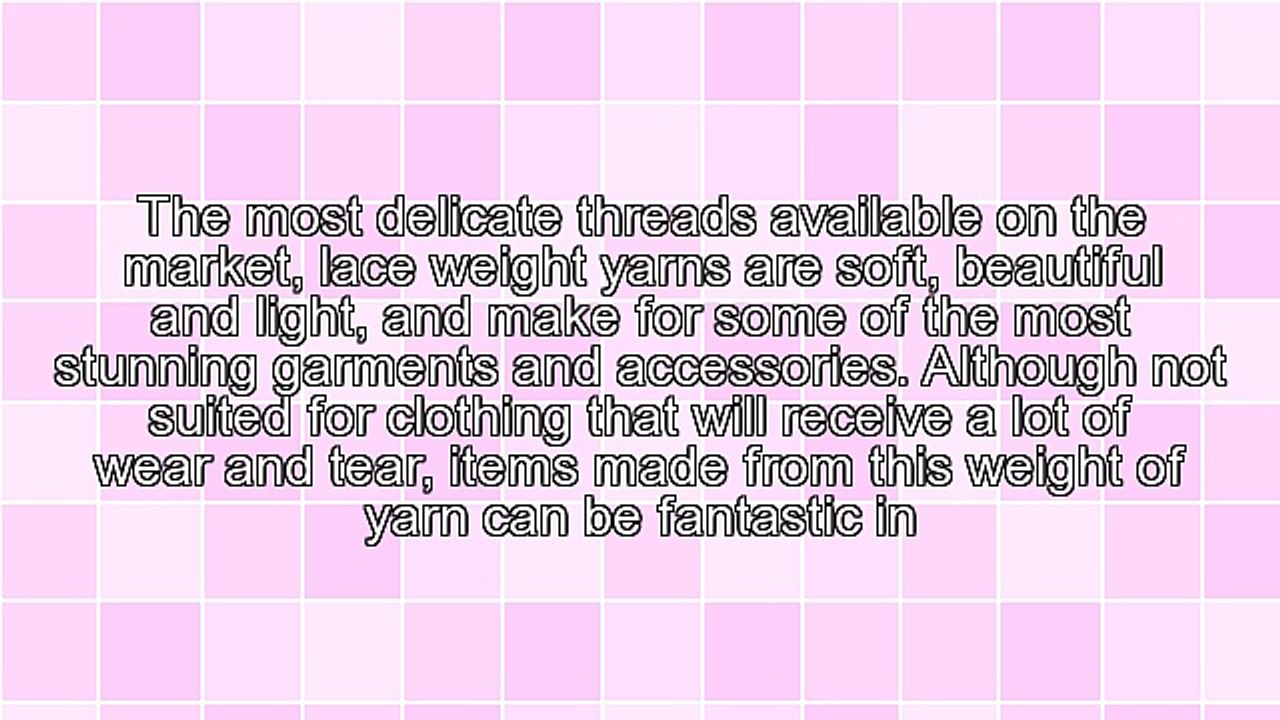 5 Ideas for Knitting With Lace Weight Yarns