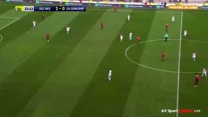 Nice 2-0 Guingamp 29-01-2017