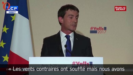 Primaire de la gauche : le discours de Manuel Valls