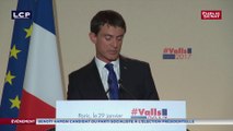 Manuel Valls : « Benoît Hamon est désormais le candidat de notre famille politique »