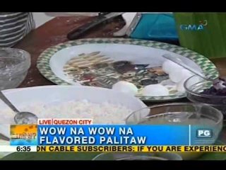 Flavored palitaw? Wow! | Unang Hirit