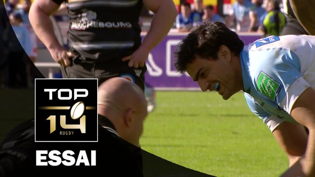 TOP 14 ‐ Essai Martin BUSTOS MOYANO (AB) – Bayonne-Brive – J17 – Saison 2016/2017