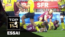 TOP 14 ‐ Essai Yann LESGOURGUES (UBB) – Bordeaux-Bègles-Clermont – J17 – Saison 2016/2017