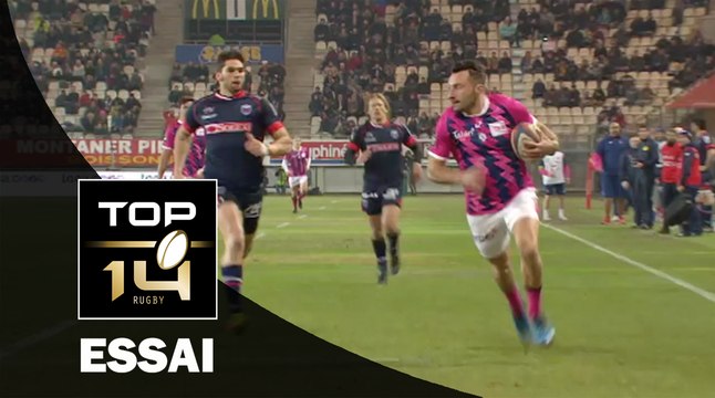 TOP 14 ‐ Essai Jérémy SINZELLE (SFP) – Grenoble-Paris – J17 – Saison 2016/2017