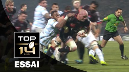 TOP 14 ‐ Essai Carl FEARNS (LOU) – Lyon-Racing 92 – J17 – Saison 2016/2017