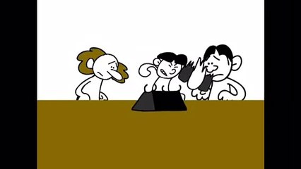 Real & Cartoon Three Stooges