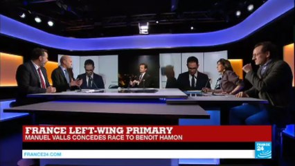 France Left-wing Primary: "Now we have all the contenders for the presidential race!"
