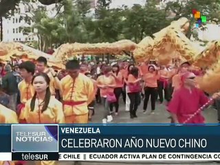 Celebran en Venezuela el año nuevo chino