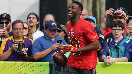 Emmanuel Sanders Mic'd up at 2017 Pro Bowl Practice