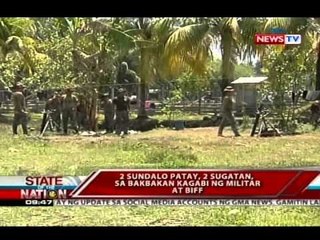 SONA: 2 sundalo patay, 2 sugatan sa bakbakan ng militar at BIFF