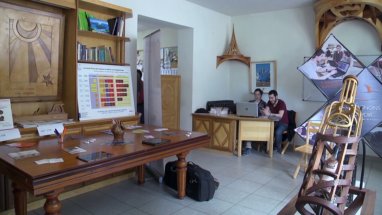 Hautes-Alpes : Les compagnons ont ouvert leurs portes ce week-end à l'Argentière