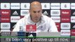 Zidane seeing positives despite recent Real blip