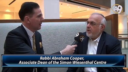 Rabbi Abraham Cooper, associate dean of the Simon Wiesenthal Centre