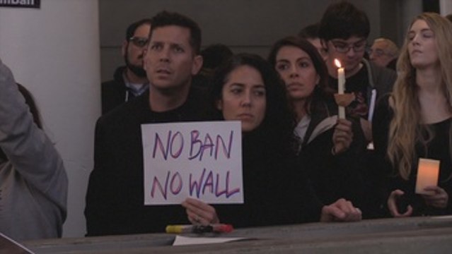 Caos e indignación por el veto de Trump a ciudadanos de varios países