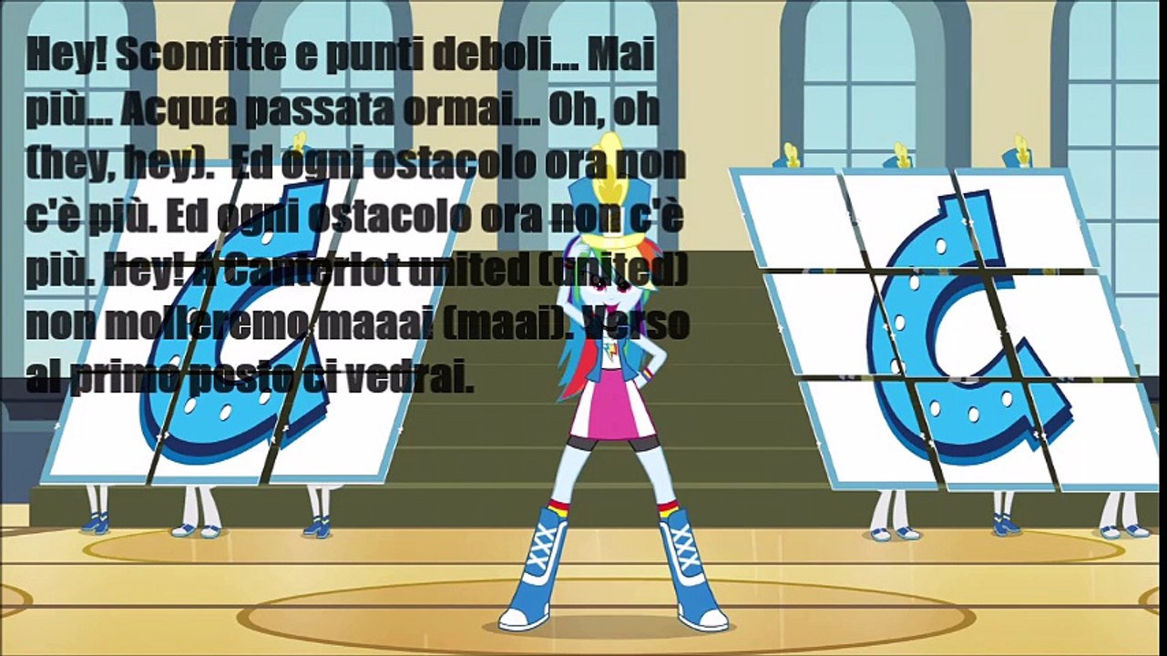 Equestria girls: friendship games - Wondercolts insieme