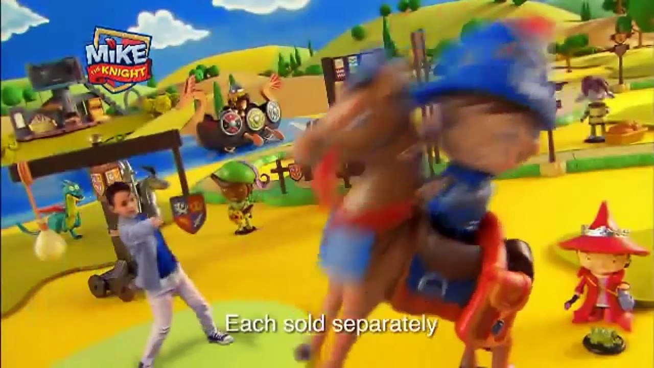 Character Mike the Knight Rycerz Mike Playsets TV Toys Full HD Spot