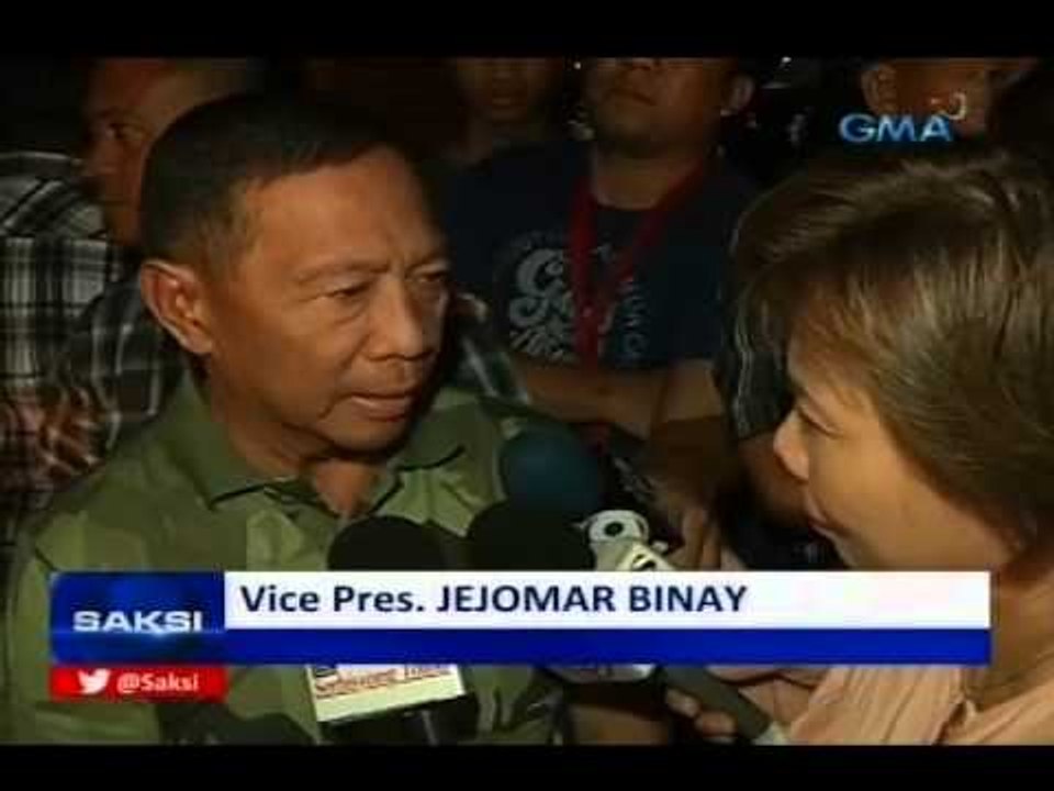 Saksi: VP Binay, sinamahan sa Makati City Hall ang anak na si Mayor Binay