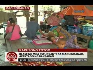 24Oras: Mga residenteng apektado ng bakbakan, tinulungan ng GMA Kapuso Foundation