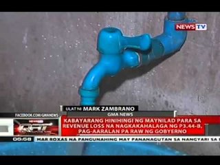 Kabayarang hinihingi ng Maynilad para sa revenue loss, pag-aaralan pa raw ng gobyerno