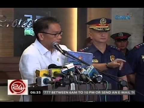 24Oras: Roxas: Pnoy, walang pananagutan sa engkwentro kahit nilabag ang PNP chain of command